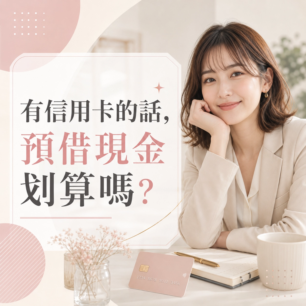 有信用卡的話，預借現金划算嗎？