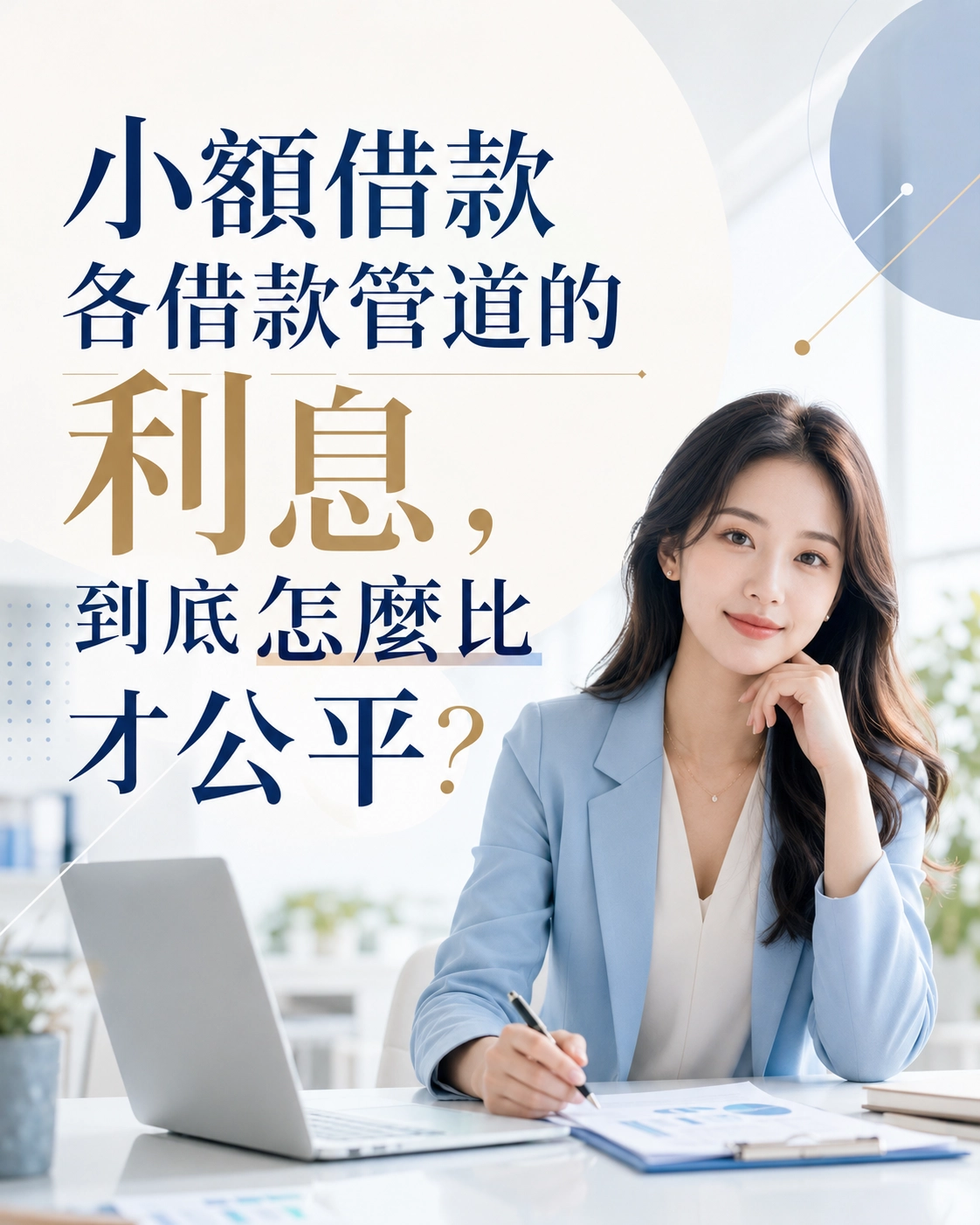 小額借款各借款管道的利息,到底怎麼比才公平?