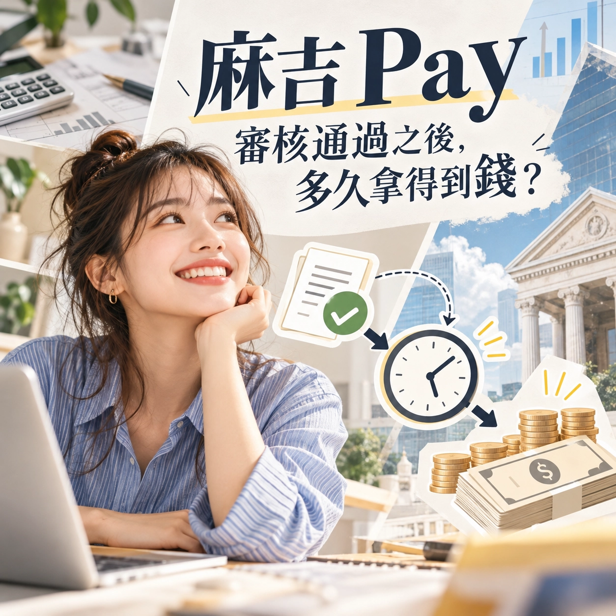 麻吉 Pay 審核通過之後,多久拿得到錢?