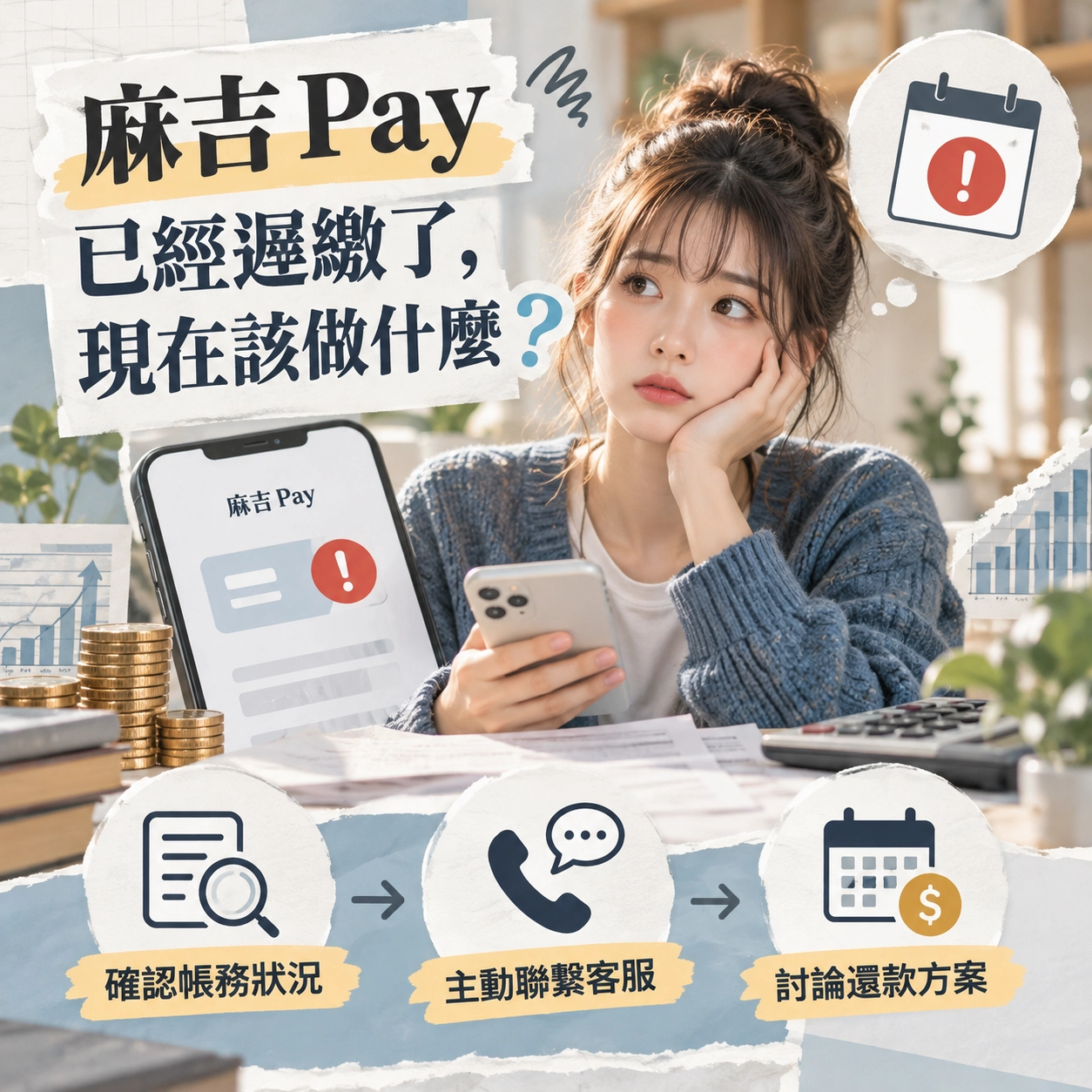麻吉 Pay 已經遲繳了,現在該做什麼?